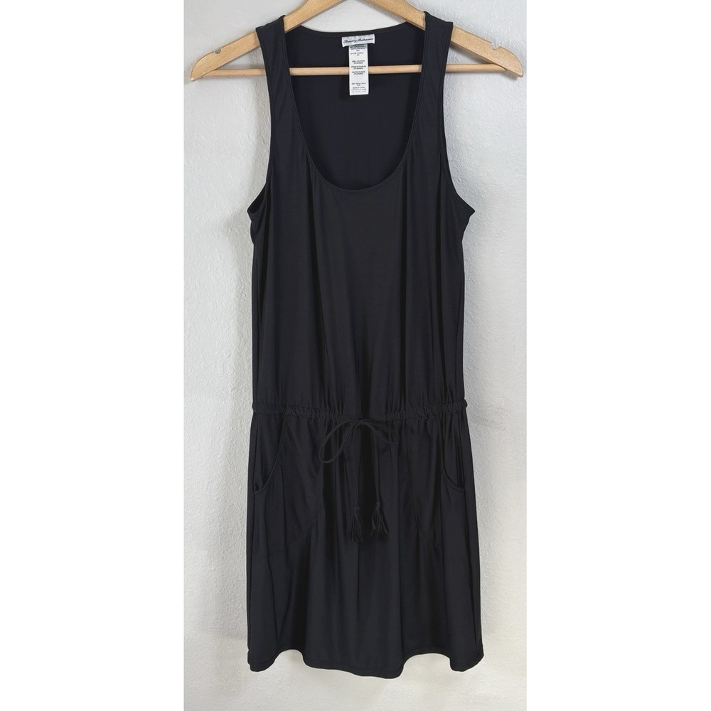 Tommy Bahama Portofino Luxe Casual Drawstring Tank Dress Coverup S Beach Cruise